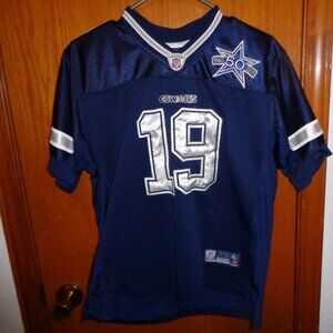 Vintage NFL Dallas Cowboys Football Jersey # 18 Austin BOYS size XL YOUTH